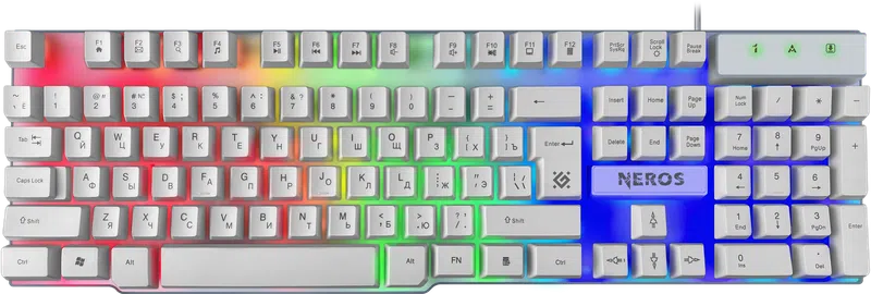 Defender - Проводная игровая клавиатура Neros GK-147