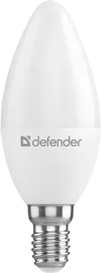Defender - Лампочка светодиодная C37-8W-840-E14 Defender - Лампочка светодиодная C37-8W-840-E14