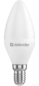 Defender - Лампочка светодиодная C37-10W-840-E14 Defender - Лампочка светодиодная C37-10W-840-E14
