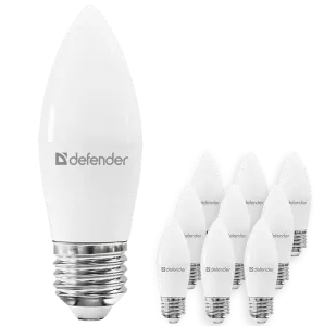 Defender - Лампочка светодиодная C37-12W-830-E27 Defender - Лампочка светодиодная C37-12W-830-E27