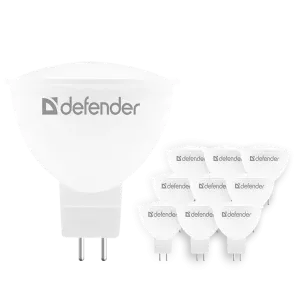 Defender - Лампочка светодиодная MR16-8W-830-GU5.3 Defender - Лампочка светодиодная MR16-8W-830-GU5.3