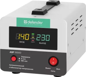 Defender - Стабилизатор напряжения ASF 1000D напольный Defender - Стабилизатор напряжения ASF 1000D напольный