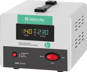 Defender - Стабилизатор напряжения ASF 1500D напольный Defender - Стабилизатор напряжения ASF 1500D напольный