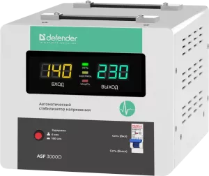 Defender - Стабилизатор напряжения ASF 3000D напольный Defender - Стабилизатор напряжения ASF 3000D напольный