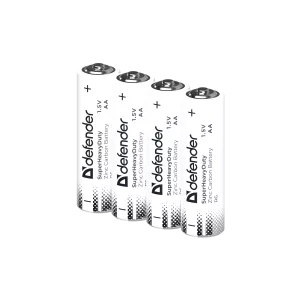 Defender - Батарейка солевая R6-20F Defender - Батарейка солевая R6-20F